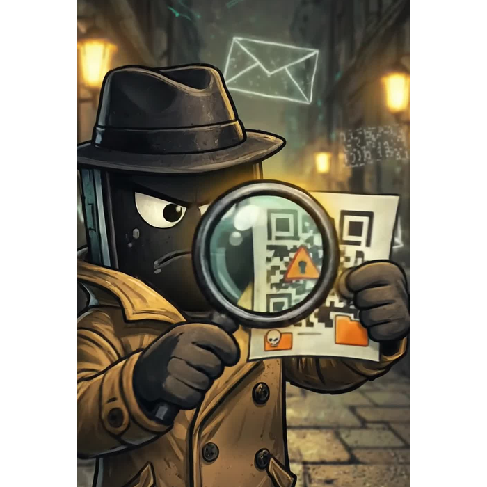 Scout, the Inbox Detective mascot